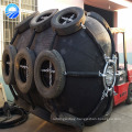 Yokohama type Rubber Pneumatic Marine Fender with Chain and Tyre Net